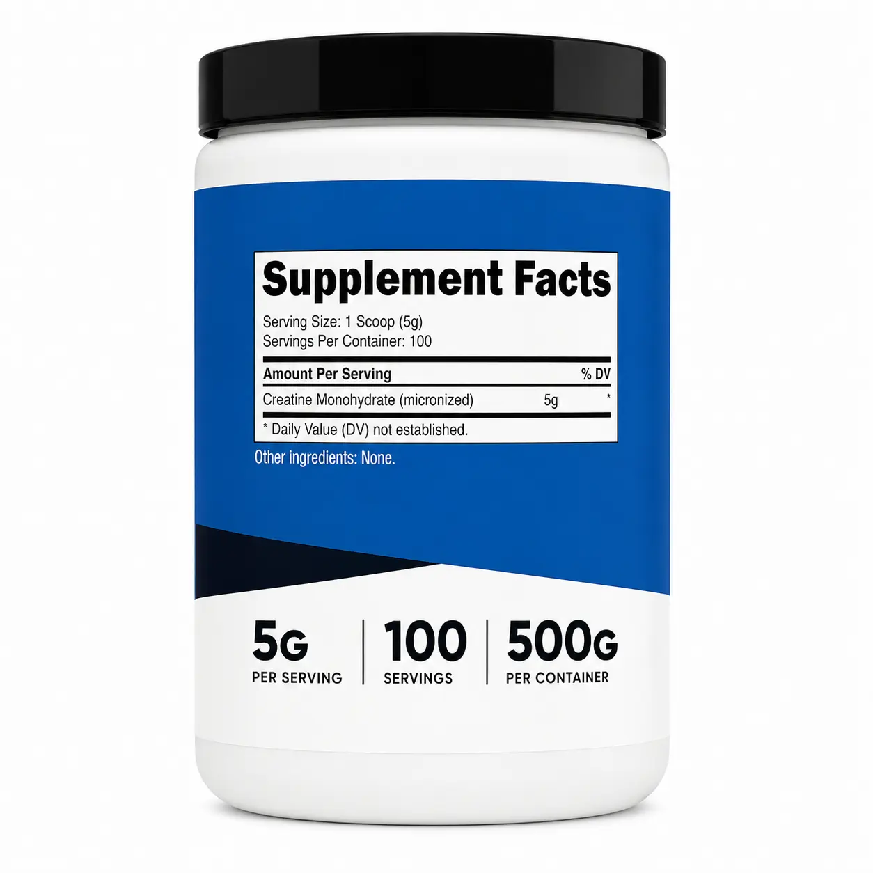 Monohidrato de creatina Nutricost